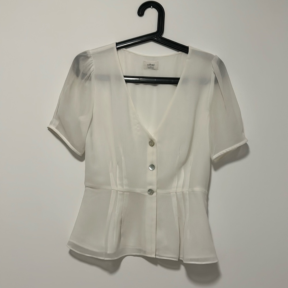 White Wilfred blouse